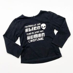 Garanimals baby girls graphic print long sleeve top